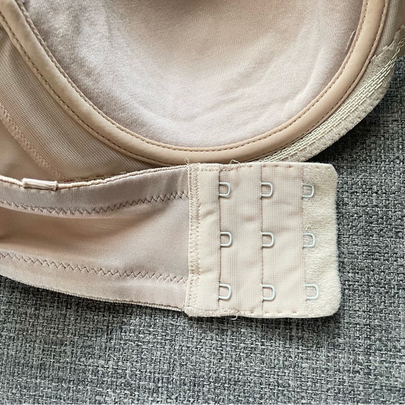 J. Crew Beige Underwire Strapless Lightly Lined Bra Bralette 32B - Picture 4 of 5